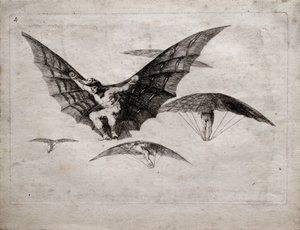 Maneira de voar de Francisco de Goya